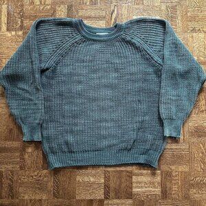 L.L.Bean Women's Green Jumper